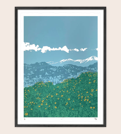 Scenic Overlook Screenprint