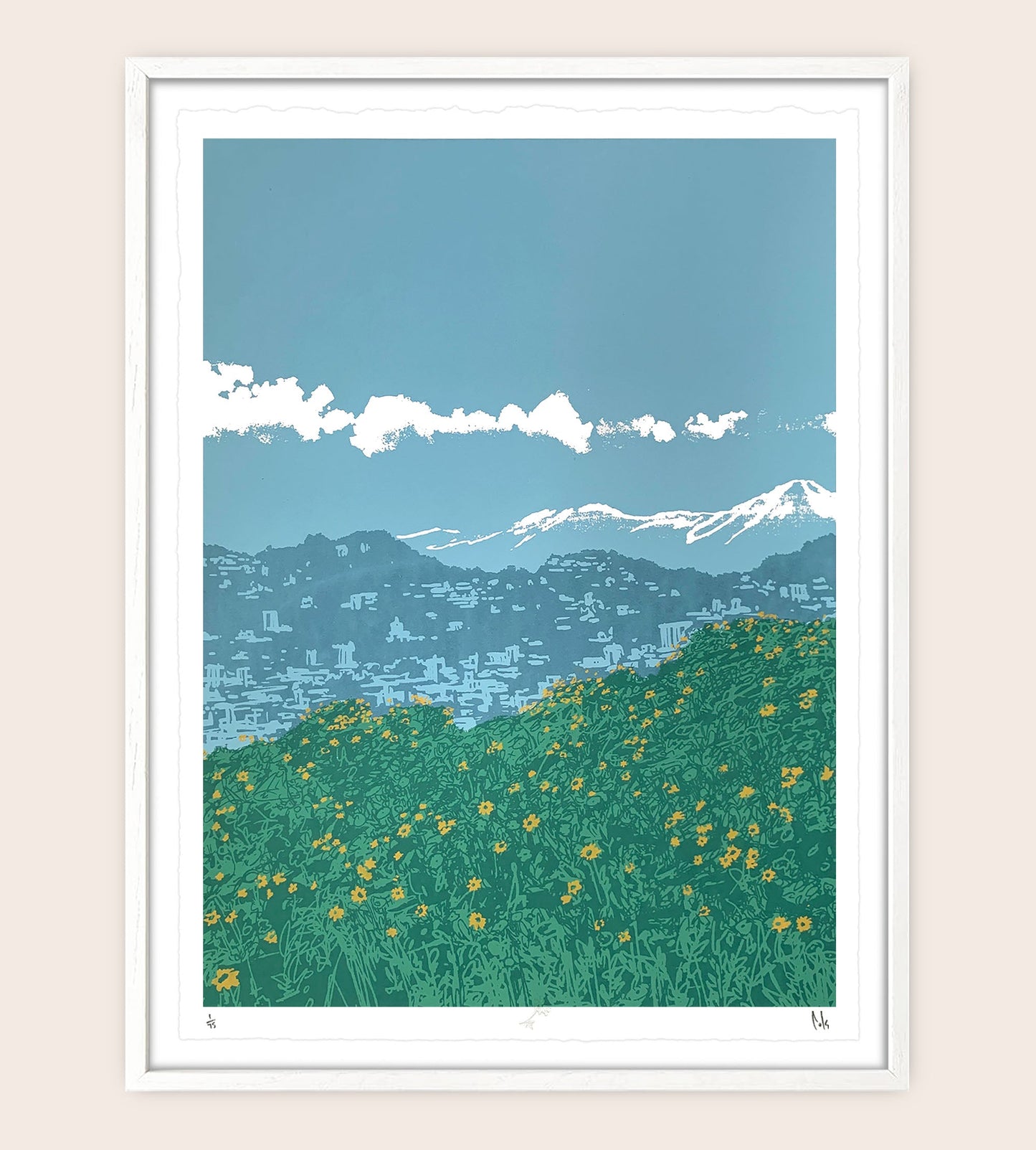 Scenic Overlook Screenprint